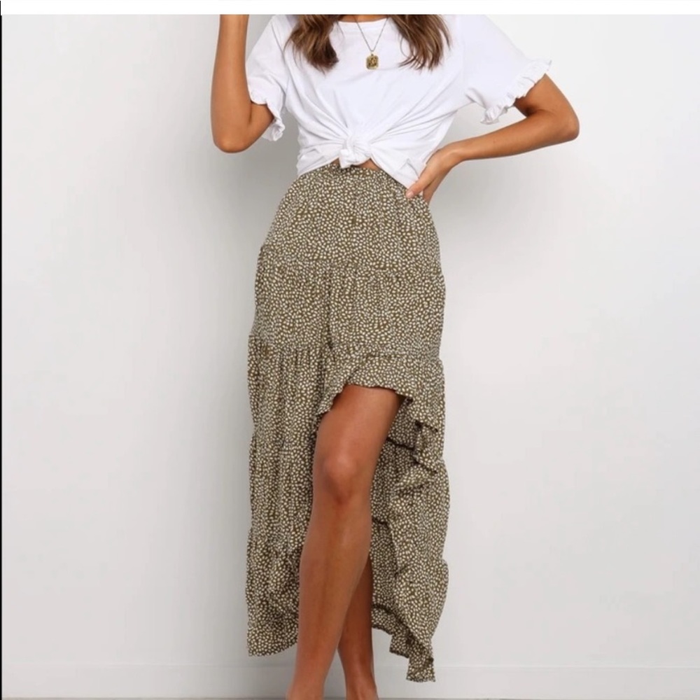PETAL & PUP - Traveller Skirt Olive